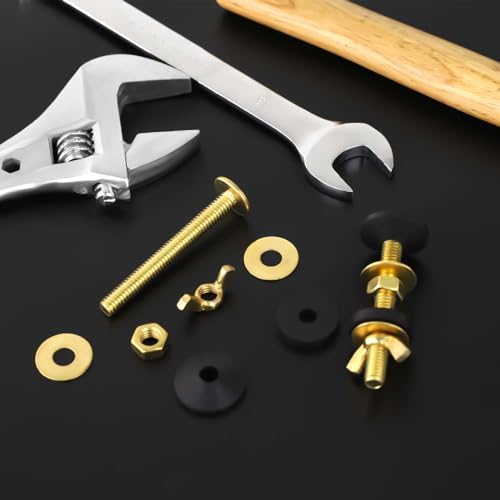 2Pcs Toliet Bolts Universal Toilet Tank to Bowl Bolts Kit Toilet Tank Bolts - Image 4