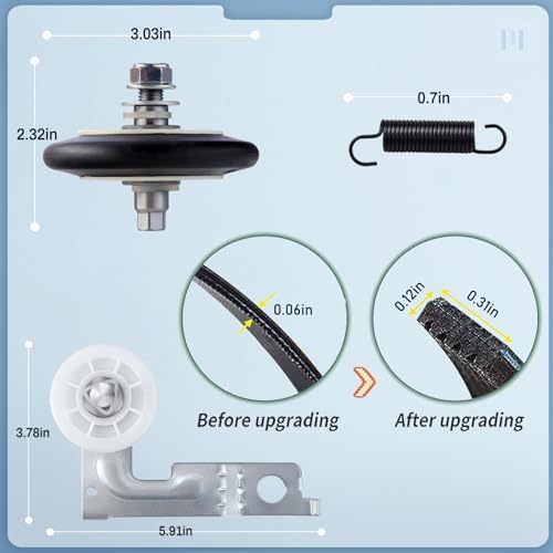 Upgraded Dryer Rollers Kit Compatible - Image 5