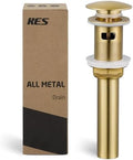 KES Vessel Sink Drain Pop Up Drain by KES