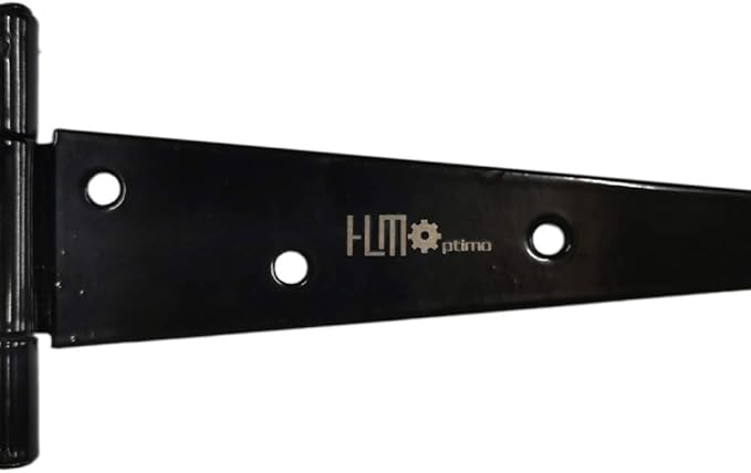 HLMOptimo Heavy Duty T Hinge Tee Hinge T Strap Hinge Shed Hinge Gate Hinge Barn - Image 8
