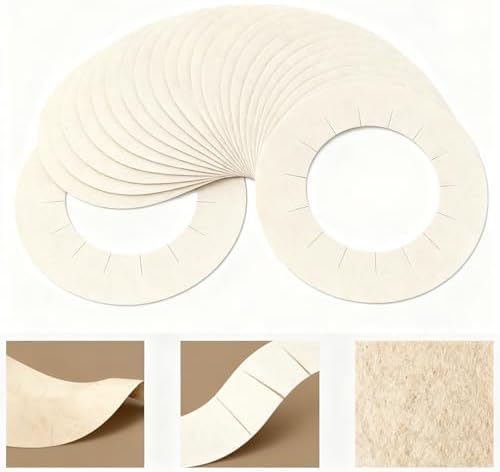 10 Pieces Clean Collars Ring for Wax Warmer, Universal Protective Collars for - Image 3