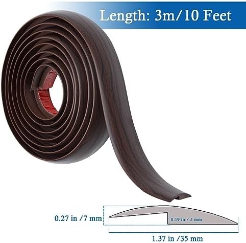 FONUNO Carpet Transition Strip Self Adhesive Floor Transition Strip - Image 2
