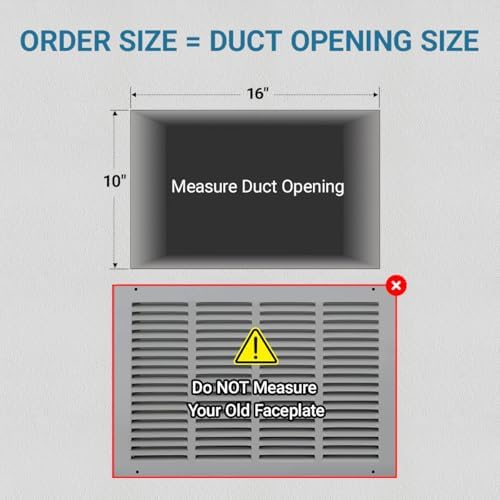 Return Air Grille HVAC Vent Cover - Image 3
