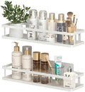 PUSDON 2-Pack 16.5" Extra Long Slim Shower Caddy, Adhesive Wall Mount Bathroom by PUSDON