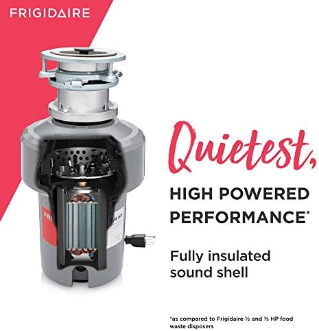 Frigidaire FF75DISPB1 HP Batch Feed Corded Garbage Disposer - Image 4