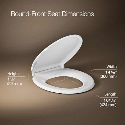 KOHLER K-35585 Cachet Recycled Plastic, Readylatch, Quiet-Close, Soft Close - Image 5