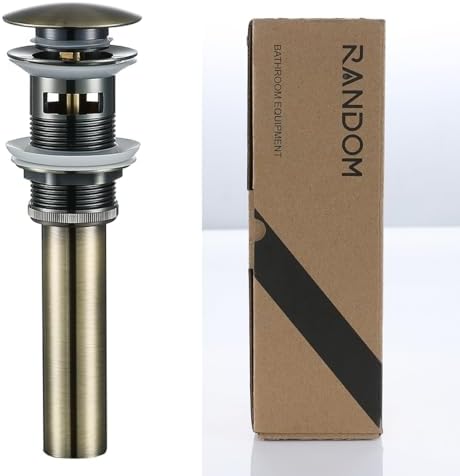 RANDOM Bathroom Vessel Sink Pop Up Drain Stopper by RANDOM