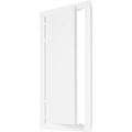 8" x 16" White ABS Plastic Plumbing Access Panel by ECOPROVENT