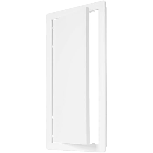 8" x 16" White ABS Plastic Plumbing Access Panel by ECOPROVENT
