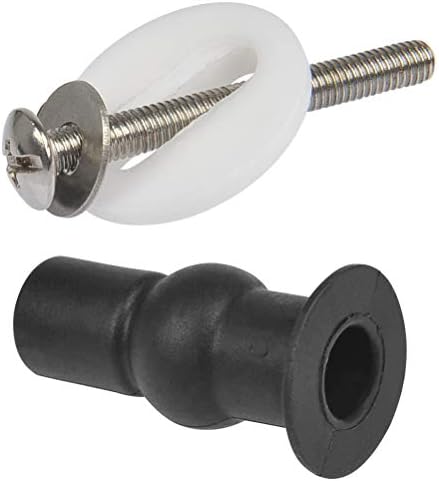 FOCCTS 4 Pack Toilet Seat Fixing Screws, Universal Toilet Seat Bolts Kit - Image 5