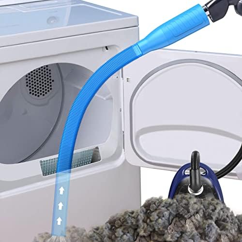 PetOde Dryer Vent Cleaner Kit – Dryer Vent Vacuum Hose Attachment Blue by PetOde