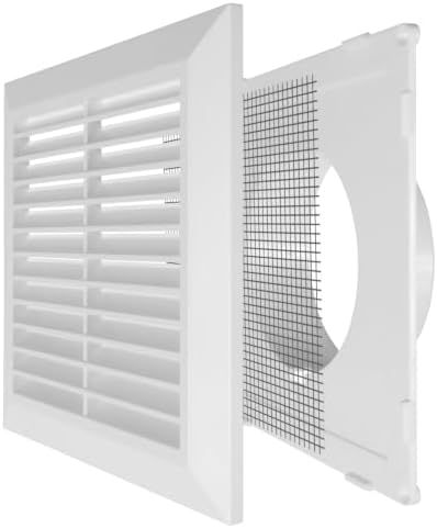 Repa Market 4 Inch White Air Vent Cover by RepaMarket
