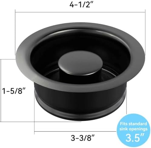 Kitchen Sink Garbage Disposal Flange and Stopper - Image 2