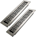 Howeall 2x12 Inches 2 Pack Heavy Duty Walkable Floor Register Easy Adjust Air by Howeall
