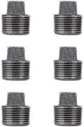 PIPE DECOR 1" Plug Fitting, Malleable Iron, Fits One Inch Diameter Black Steel by PipeD%C3%A9cor