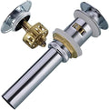 Bathroom Basin Sink Push Button Drain Stopper by SWHYGER