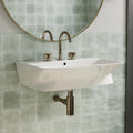 24"W x 17"D Wall Mount Bathroom Sink by LosFlexiOfficial