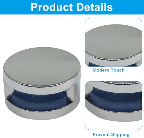 Frameless Mirror Mounting Hardware Kit, 4 Pack - Image 3