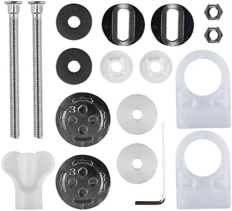 Angol Shiold Toilet Seat Mounting Hardware Kit by AngolShiold