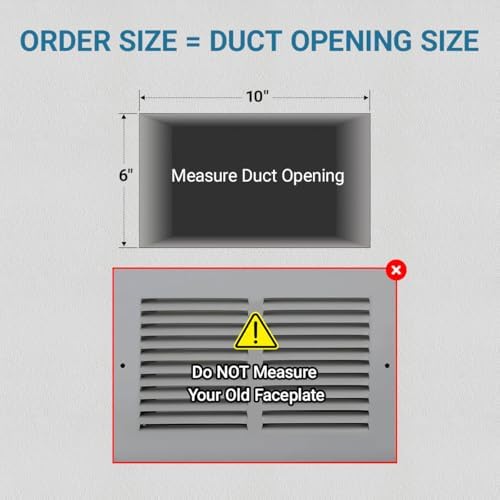 Return Air Grille HVAC Vent Cover - Image 3
