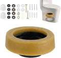 Universal extra Thick Toilet Wax Ring Replacement Kit, Wax Ring by Unknown
