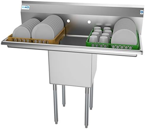 KoolMore 1 Compartment Stainless Steel NSF Commercial Kitchen Prep & Utility by KoolMore