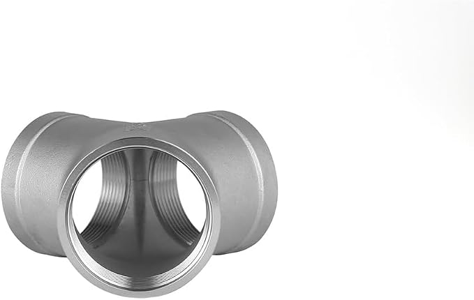 Stainless Steel 304 Tee NPT Female Y Shaped 3 Way Cast Pipe Fitting - Image 5