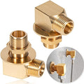 2PCS B-0230-K Brass Wall Mount Faucet Installation Kit by Sixcow