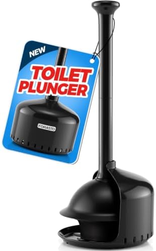 FORASTO Toilet Plunger with Holder by FORASTO