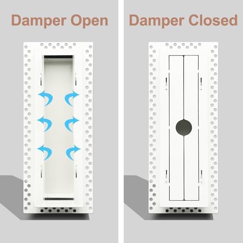 Flush Wall Vent Cover 4x12 Inch - Image 3