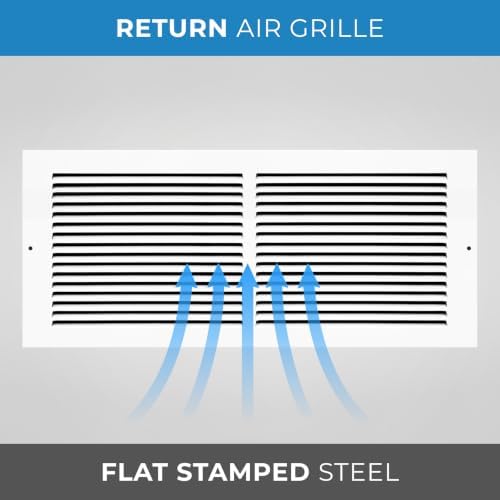 HVAC Premium 24" X 8" Baseboard Return Air Grille - Image 6