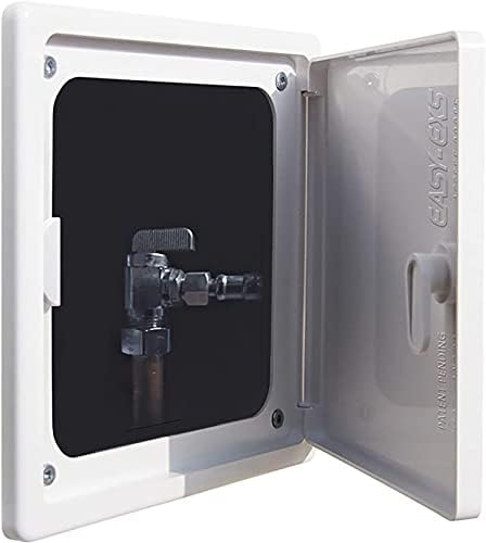 EASY-EXS Access Panel 8x8 with Door Plastic White by EASY-EXS