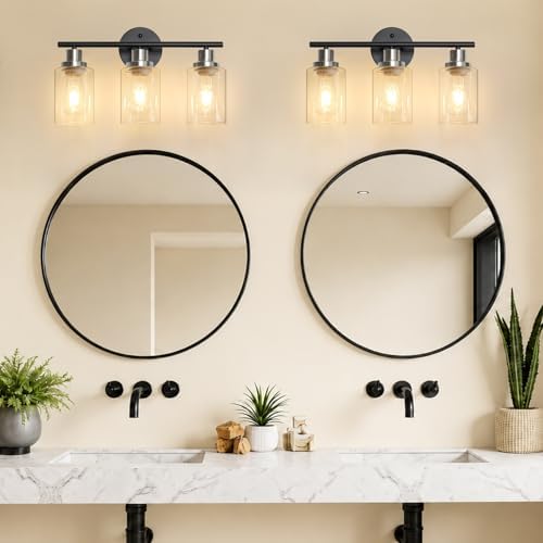 Unicozin Modern Bathroom Light Fixtures, 3 Light Vanity Lights, Living Room - Image 7