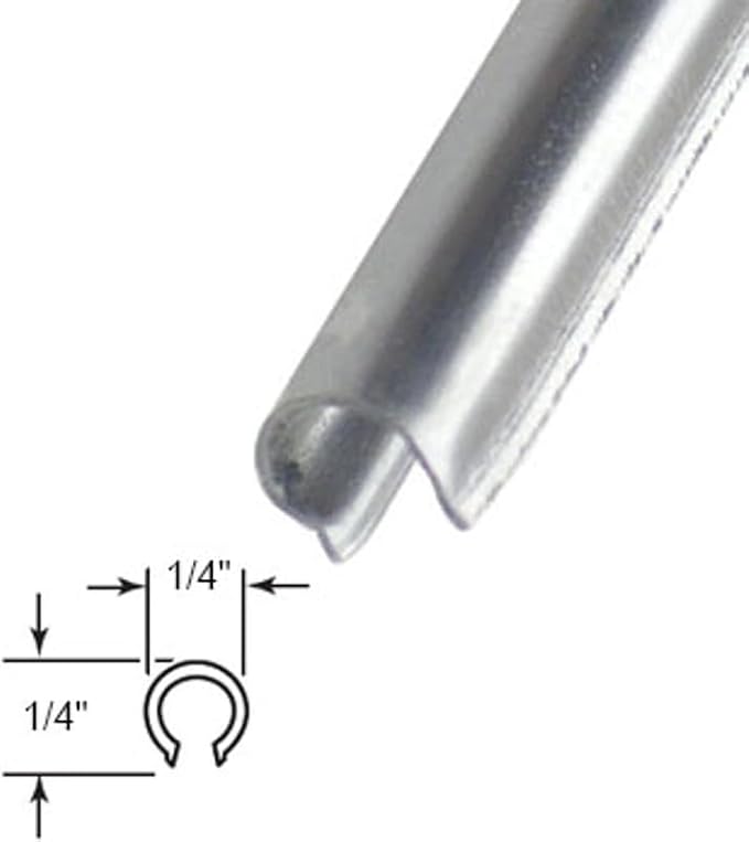 Easy Fix Hardware Snap On Repair Track Cover 1/4" - Image 7