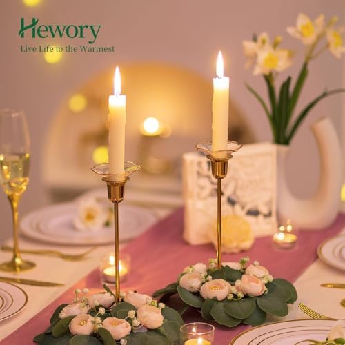 Hewory Glass Bobeches for Candlesticks - Image 4