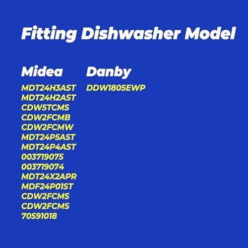 Dishwasher Drain Hose for Midea, 12.2 x 1.1 x 2.8 inches - Image 5