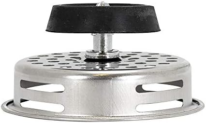 EZ-FLO Rubber Flat Bottom Replacement Basket, 3-1/2 Inch Diameter, Stainless - Image 4