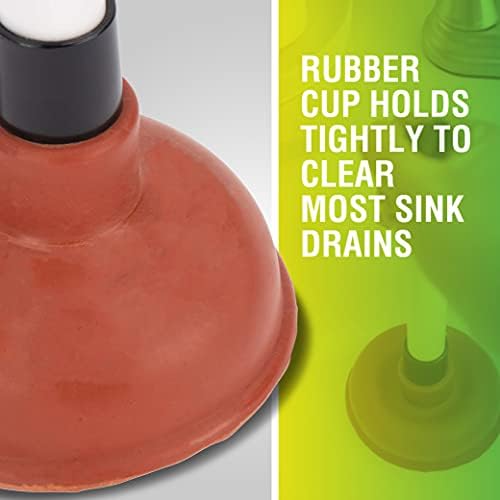 LDR 512 3110A Sink Drain Bathrooms, Showers Compact and Powerful Easy to Store - Image 5
