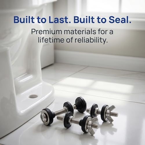 Toilet Tank Bolts, Tank to Bowl Bolt & Gasket Kit - Image 5