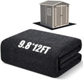 Shed Floor Mat 9.8 x 12 ft, PE Backing by Kedauud