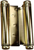 Hinge Outlet Self Closing Double Action Spring Hinge Saloon Brass 6 Inch by HingeOutlet