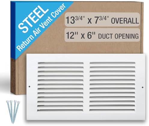 Return Air Grille HVAC Vent Cover by Hoovate