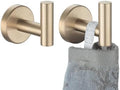 JQK Bathroom Towel Hook Champagne Bronze, Coat Robe Clothes Hook by Homeimprovement