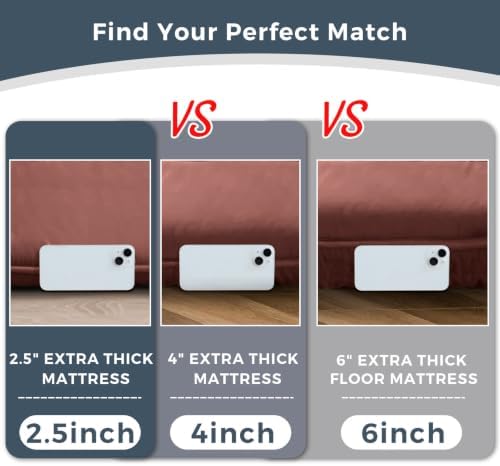 MAXYOYO 6" Extra Thick Japanese Floor Mattress Queen Folding Futon Mattress - Image 6