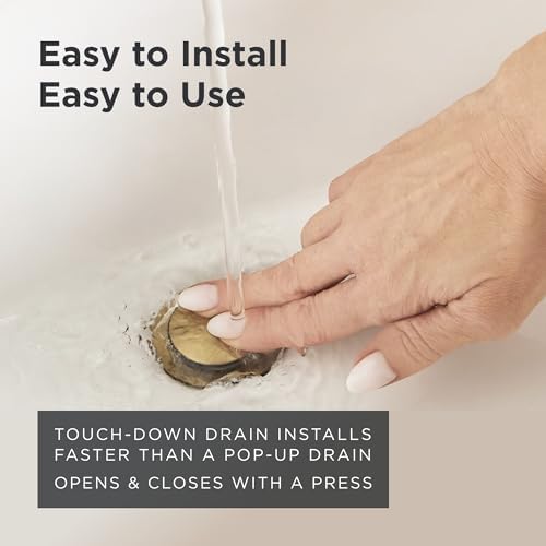 Gerber 1-1/4 in. Touch-Down Bathroom Sink Drain Without Overflow - Image 4