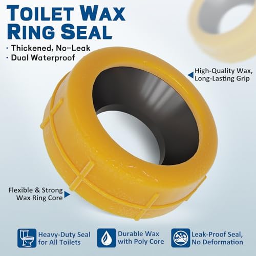 NEEXAN Extra Thick Toilet Wax Ring Kit - Image 6