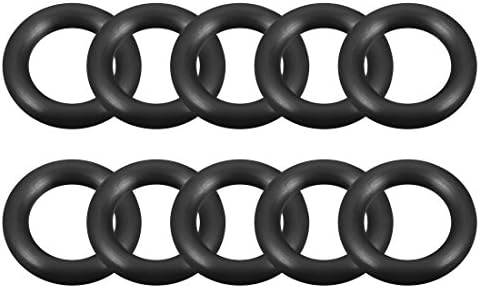 uxcell Nitrile Rubber O-Rings 25mm OD 15mm ID 5mm Width, Metric Sealing Gasket by uxcell