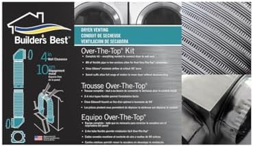 BUILDER'S BEST 110171 Builders Best Dryer Venting, Over-The-Top Kit - Image 2