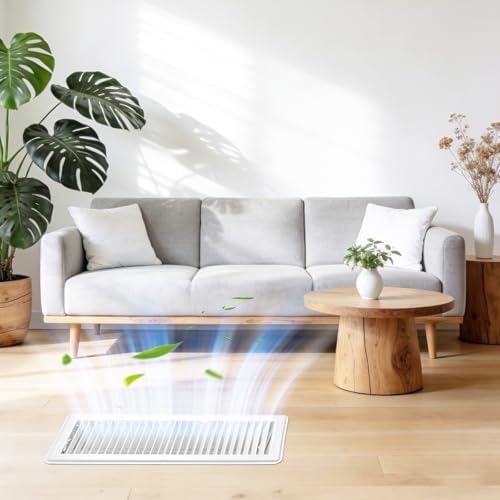 4 Pack Floor Vent Covers, Floor Register 4" x 14", Adjustable Decorative Vent - Image 6