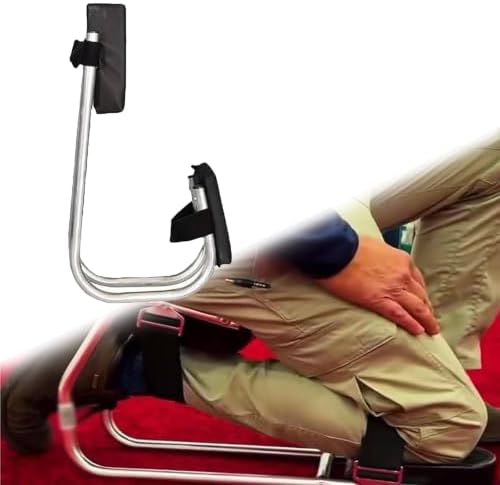 Knee Seat for Work, Adjustable Steel Knee Support and Seat for by MLYAYE